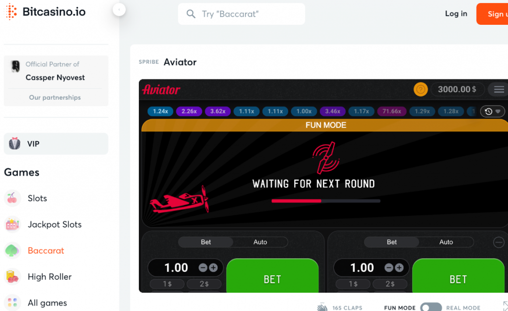 Aviator Bitcasino.io